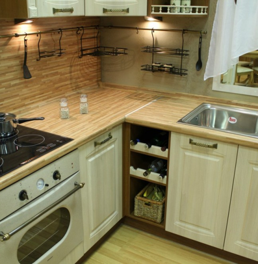 Белый кухонный гарнитур-Кухня МДФ в ПВХ «Модель 128»-фото11